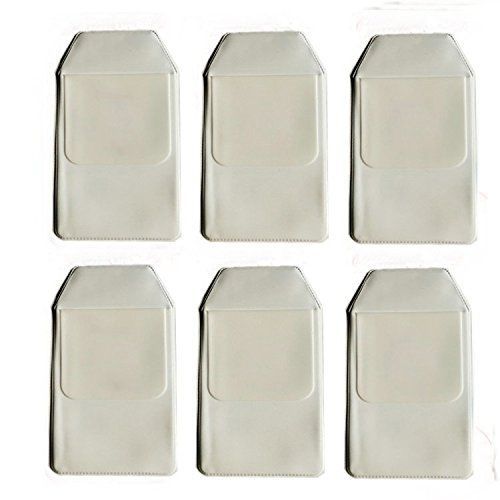 Zorpia? 6 Pieces Classical White Pocket Protector for School Hospital Office -