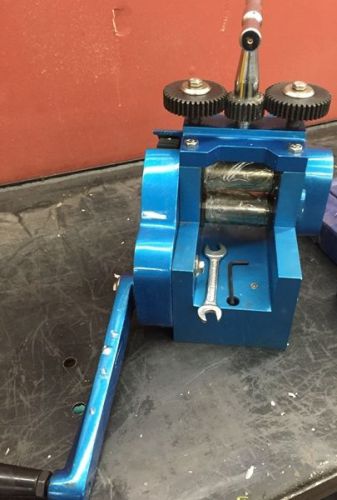 New Jewelers 3&#034; Hand Operated Rolling Mill with Gear Reduction Model # SE