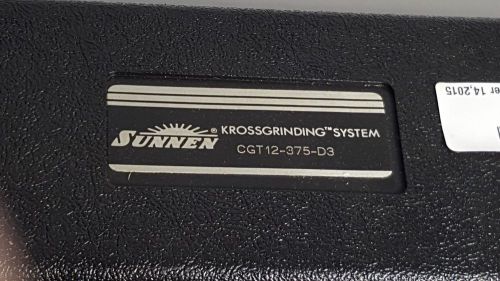 Sunnen cgt12-375-d3 krossgrinding system brand new for sale