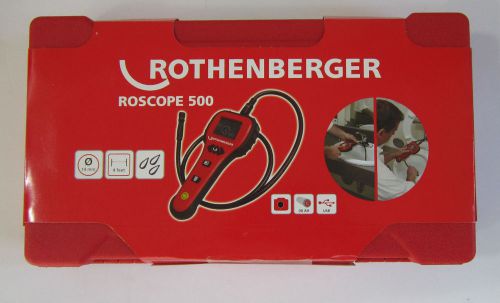 NEW Rothenberger Roscope 500  Drain Camera