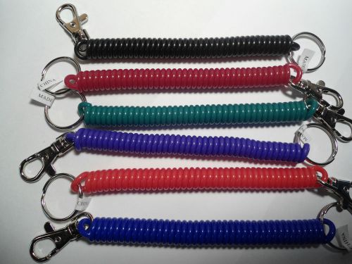 3  COIL KEY RING HOLDER WITH TRIGGER SNAP