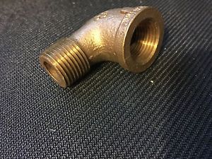 1/2 brass street elbow (lot of 7) for sale
