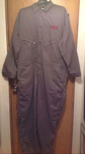 LAPCO FLAME RESISTANT # 1 GREY CONTRACTOR COVERALL 3XL PROTECTIVE WORK CLOTHES
