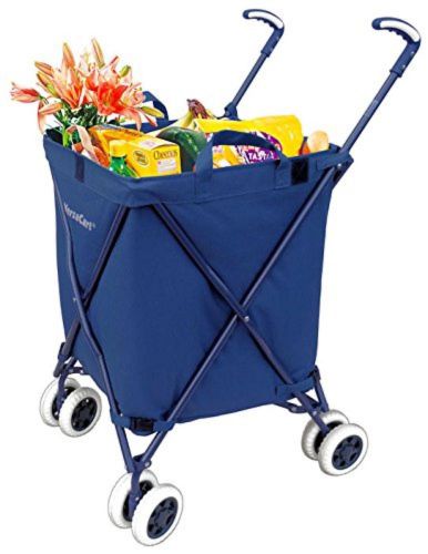Folding Shopping Cart - Versacart Utility Cart - Transport Up to 120 Pounds (...
