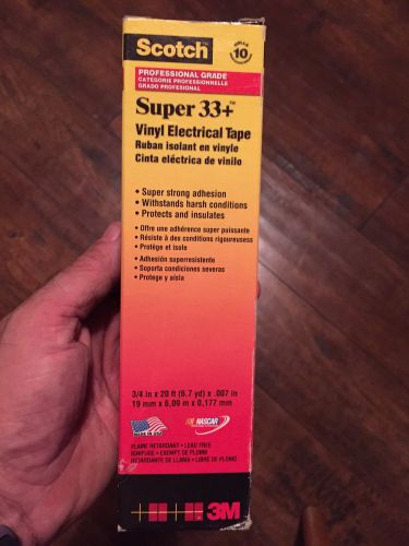 SCOTCH SUPER 33+ Electrical Tape - Free shipping
