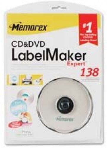 Memorex 32023947 CD/DVD/Blu-Ray Label Maker Expert