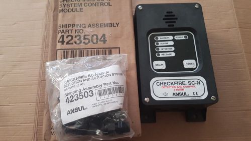 New Ansul Checkfire SC-N System Control Module 423504 Plus Hardware Kit 423503