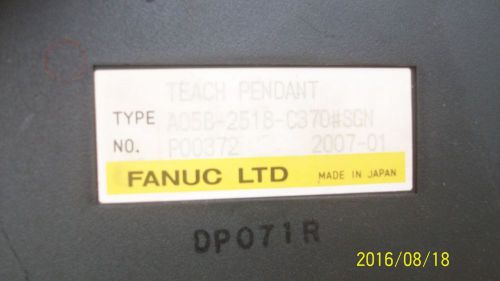 FANUC teach pendant AO5B 2518 C370 #SGN