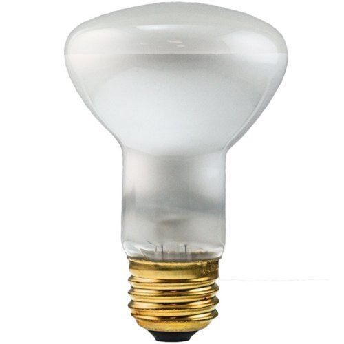 LuxRite 20870 50W 120V R20 Incandescent Flood Light Bulb 6 Pack