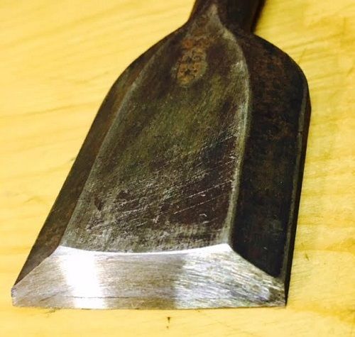 Vintage Japanese Chisel Nomi G 41mm  blade 255mm length carpenter’s tool 255 JP