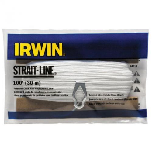 100&#039; Replacement Chalk Line Irwin Chalk Lines 64610 024721500199