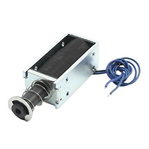uxcell Uxcell DC12V Pull Push Type Linear Motion Solenoid, Electromagnet, 500