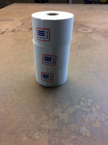 Zebra thermal label 3.5x1.5 - 4 rolls - $15.00 for sale