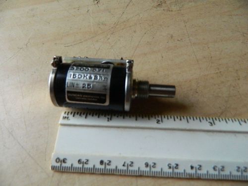 Precision Duncan Electronics 10 Turn Potentiomete 150K +/- 3% Linear within .25%