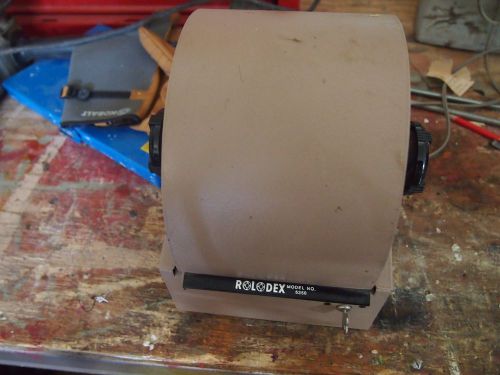 Rolodex 5350  Single Wheel Style Vintage Made In USA