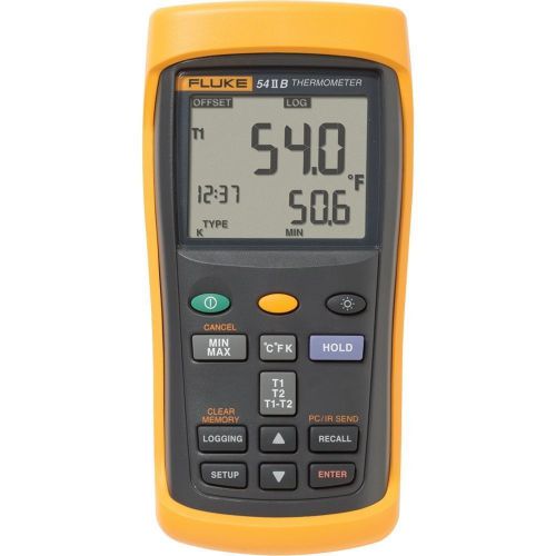 Fluke-54-2 b thermocouple thermometer, 2 input for sale