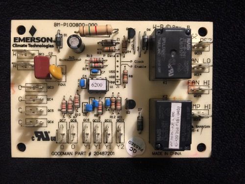 Emerson Circuit Board BM-P100800-000L Goodman 20487201 Defrost Best Offer