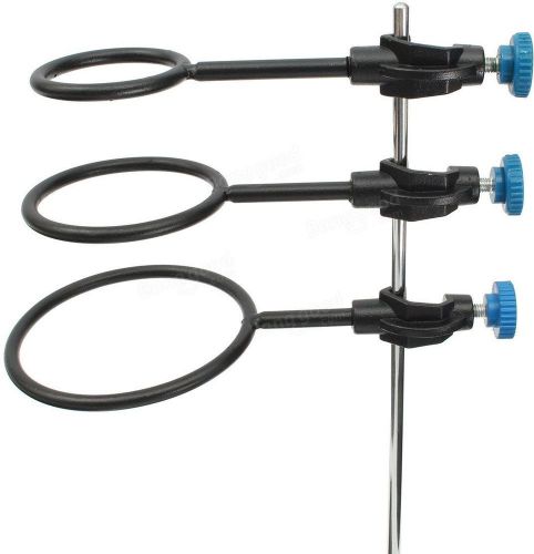 Lab iron ring stand laboratory support jackscrew 63mm 75mm 100mm (only rings) for sale