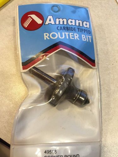 Amana Tool 49516 Corner Round 1-1/2-inch Diameter By 3/4-inch Cut Height By 1/2
