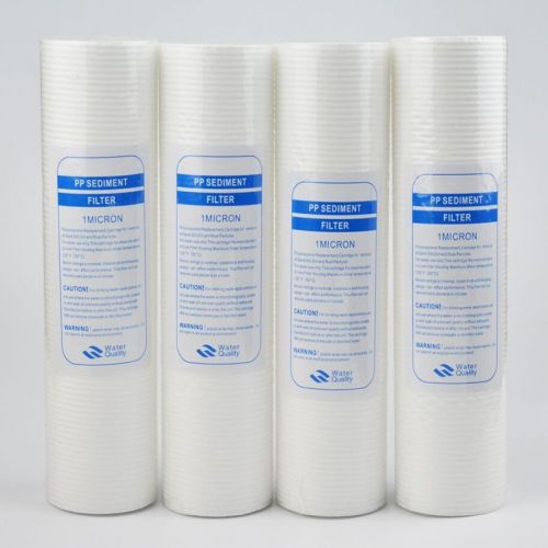 2 pieces purifier filter 1 micron 10&#034; pp filter sediment water filter cartridge for sale