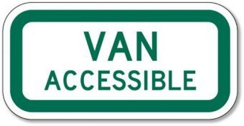 Accuform signs fra259ra engineer-grade reflective aluminum handicapped parking for sale