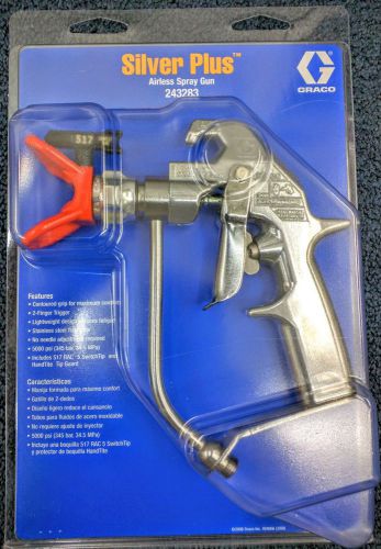 Graco Silver plus airless spray gun NEW OEM