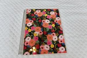 Erin Condren Rifle Paper co Inspired Floral Coiled Notebook Lined