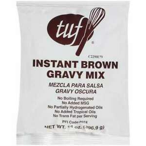 FOOTHILL FARMS 074T-T0700 Instant Add Water Brown Gravy Mix 14 oz., PK8