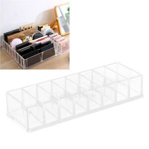 Exquisite Clear Makeup Holder Cosmetic Display Storage Box Case Organizer