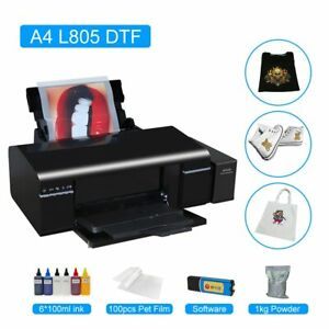 A4 DTF Printer L805 T-Shirt Printing Machine with RIP Software DIY Home Business