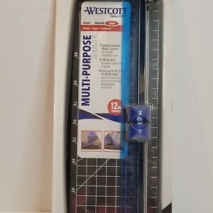 Westcott 12&#034; Multi Purpose Trimmer Cutter No. 15804 for Paper Photos Cardstock