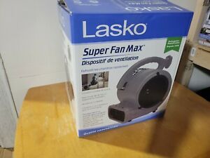 Lasko Super Fan Max Air Mover New Open Box SF-20G Super Fan MAX