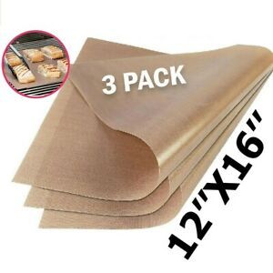3 Pack PTFE Transfer Sheets for Heat Press Non Stick Reusable Craft Paper