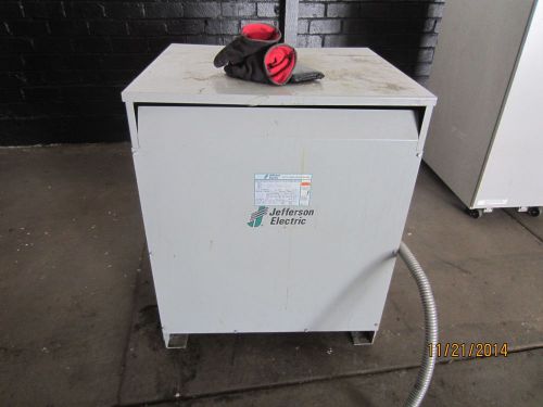 Jefferson electric 112.5 kva transformer 3phase 60 hz for sale