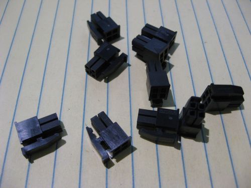 Lot of 100 Tyco / AMP 794617-4 Connector 4 Pin Recepticle 3mm 2x2 - NOS