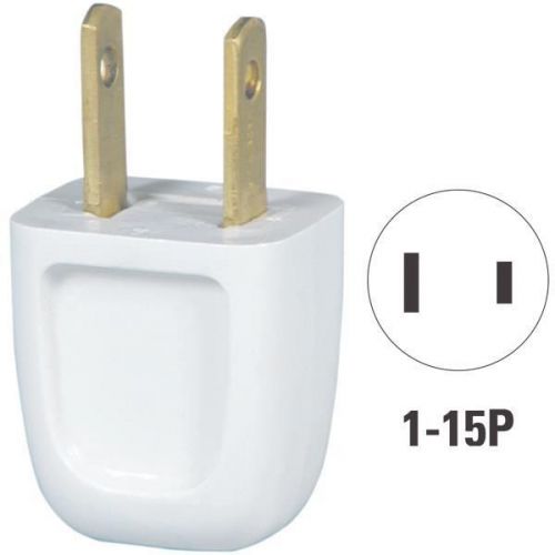 Cooper wiring bp2601-6w-sp easy-on plug-wht easy-on plug for sale
