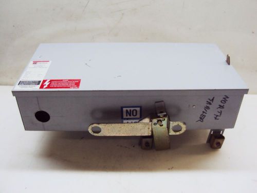 CUTLER-HAMMER/WESTINGHOUSE 100 AMP BUSWAY FUSIBLE SWITCH ITAP-363, 600 VAC