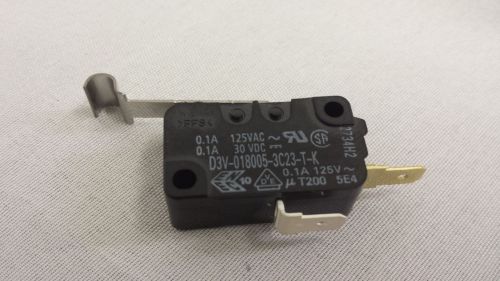 New Omron D3V-018005-3C23-T-K Basic Snap Switch Micro 125VAC 30VDC