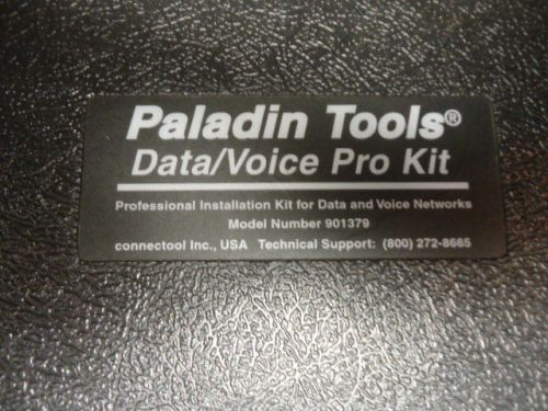 Paladin tool kit 901379 with extras for sale