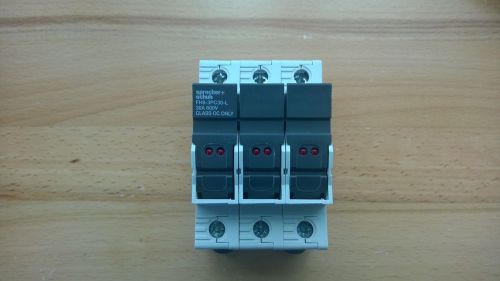 Sprecher + Schuh FH8-3PC30-L 3-Phase Fuse Holder with Blown Fuse Indicators