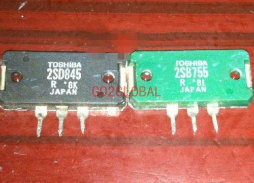 1PAIR 2SB755 &amp; 2SD845 Transistor MT-200 new