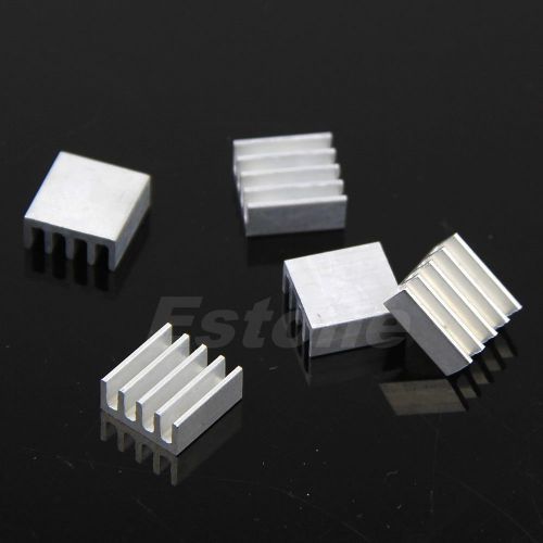 Aluminum Heat Sink 5Pcs For LED Power Memory Chip IC High Quality 8.8x8.8x5mm