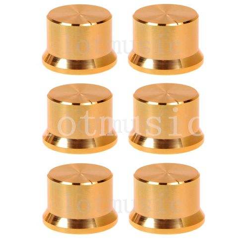 6pcs 30x18mm gold for jrc receiver amps aluminum knob for sale