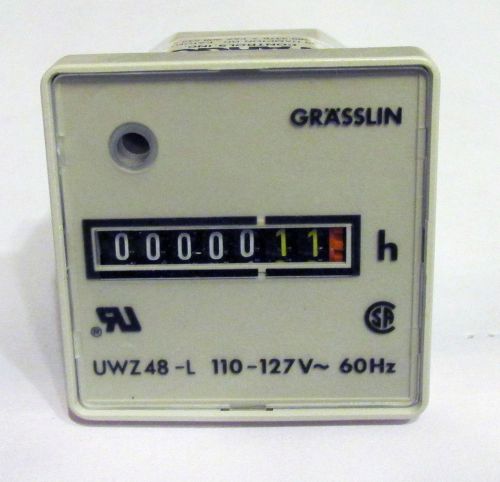 AC Hour Meter 110-127 V 60 Hz Grasslin