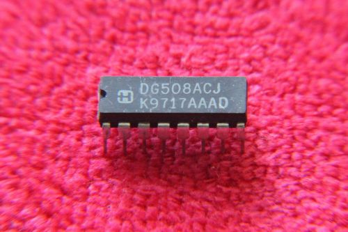 1x DG508ACJ K9717AAAD INDIA Single 8-Ch/Differential 4-Ch CMOS Analog Multiplexe