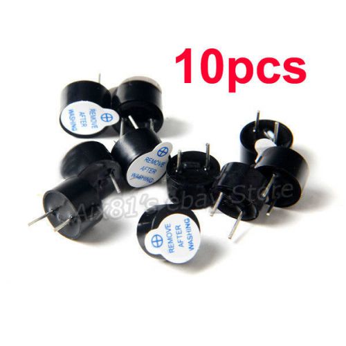 10pcs Active Buzzer Magnetic Continuous Beep Separated Tone Alarm Ringer 5V DC