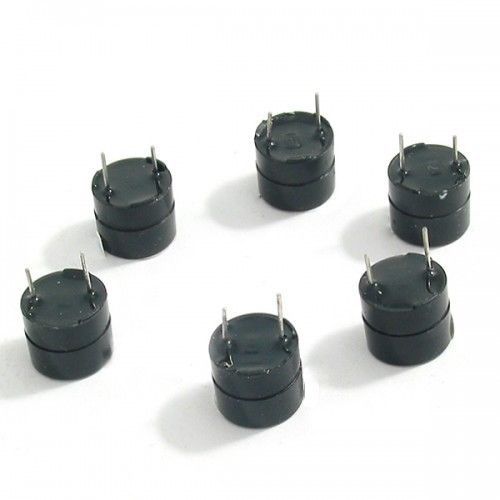Set of 6 continuous sound piezo buzzers ic alarm 12v for sale