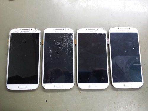 Lot of 4 LCD Touch Digitizer Display Screens for SAMSUNG GALAXY S4 I9500