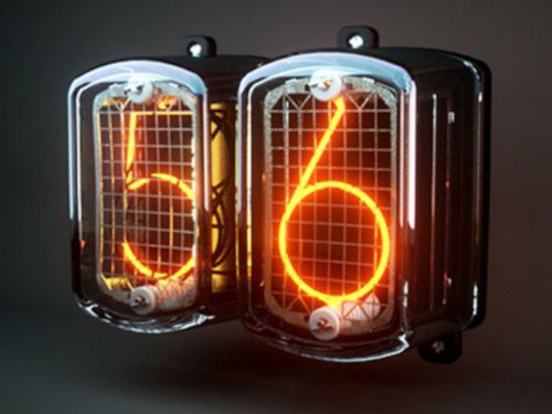 6 x in-12b russian nixie tubes with sockets(brown). ussr. fully tested for sale