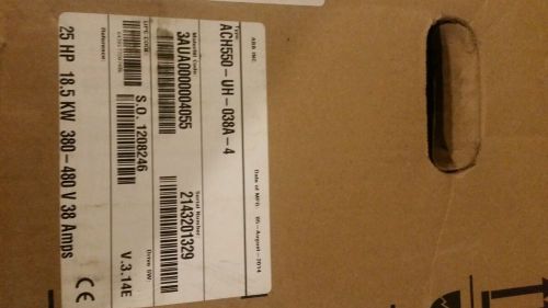 Abb ACH550-UH-038A-4 25hp brand new in unopened box will take offers 380v -480v